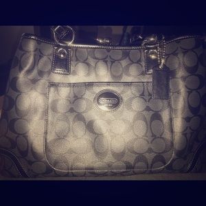 Coach Peyton Framed Shopper